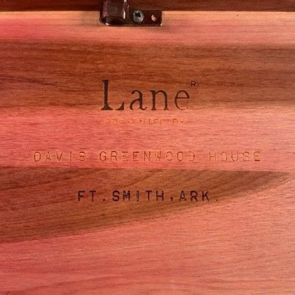 Vintage Lane Cedar Mini Hope Chest Trinket Jewelry Storage Box Ft Smith Arkansas